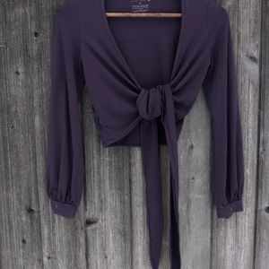 Purusha People Wrap Top: NWOT